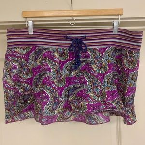 Purple Juniors Mini Skirt